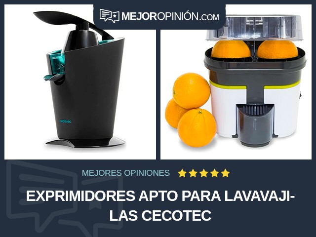 Exprimidores Apto para lavavajilas Cecotec