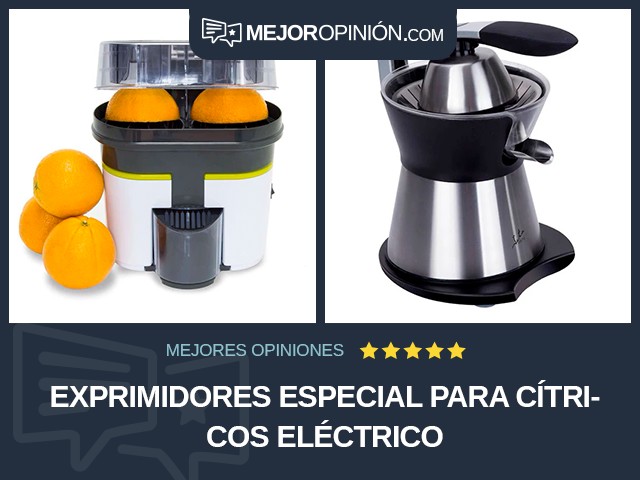 Exprimidores Especial para cítricos Eléctrico