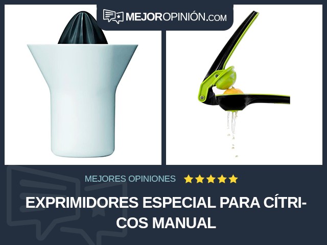 Exprimidores Especial para cítricos Manual