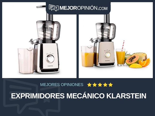 Exprimidores Mecánico Klarstein