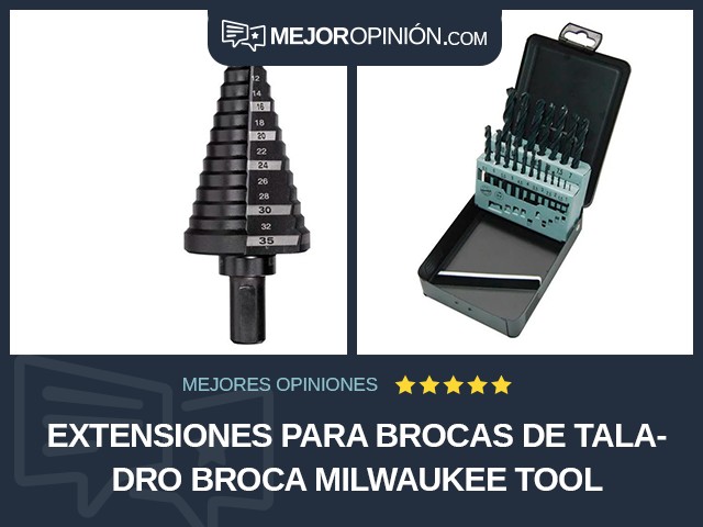 Extensiones para brocas de taladro Broca Milwaukee Tool