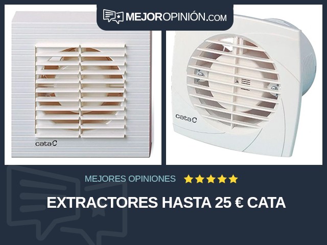 Extractores Hasta 25 € Cata