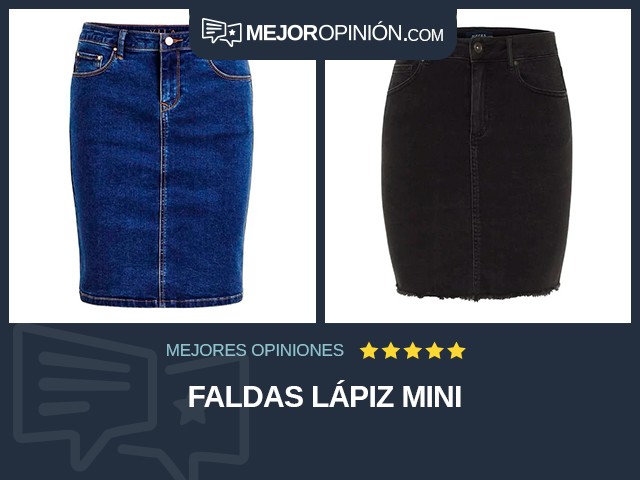 Faldas Lápiz Mini