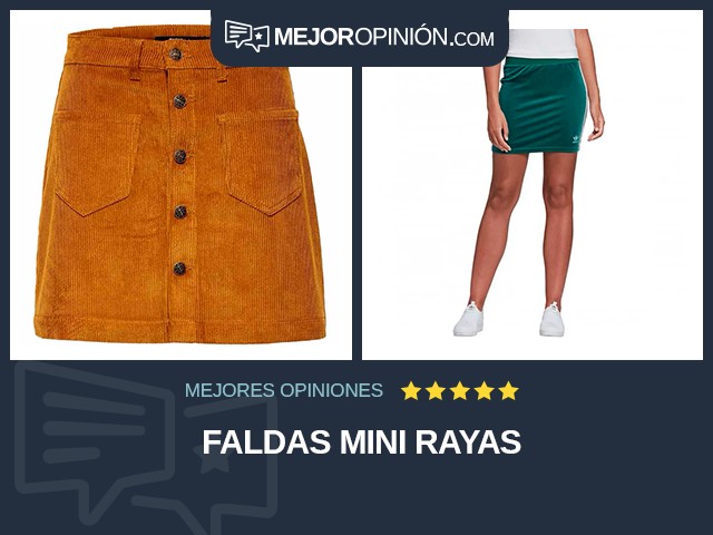 Faldas Mini Rayas