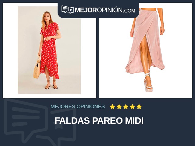 Faldas Pareo Midi