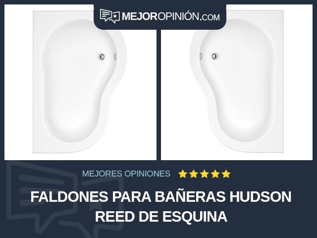 Faldones para bañeras Hudson Reed De esquina