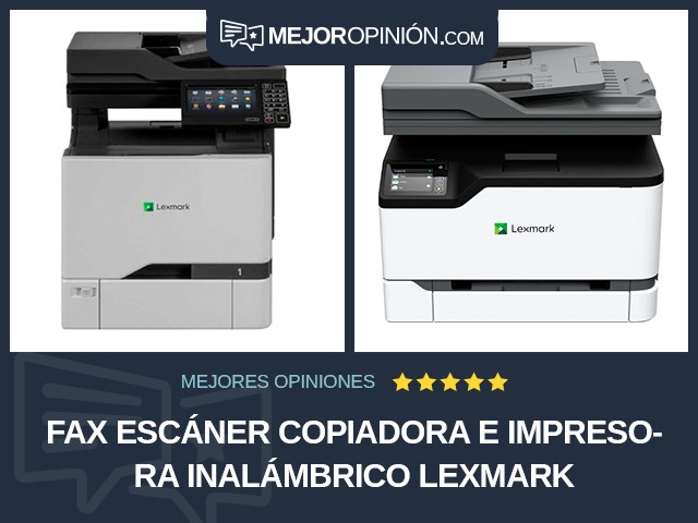 Fax escáner copiadora e impresora Inalámbrico Lexmark