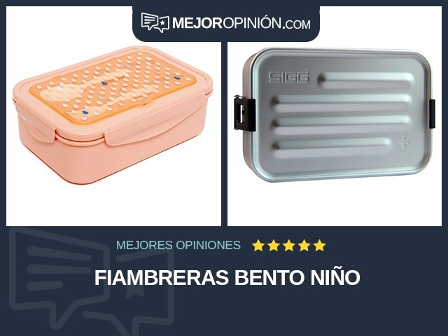 Fiambreras Bento Niño