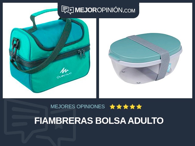 Fiambreras Bolsa Adulto