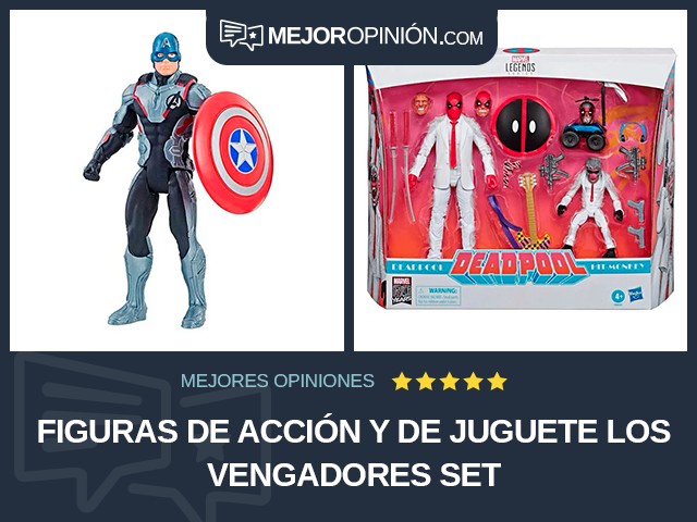 Figuras de acción y de juguete Los vengadores Set