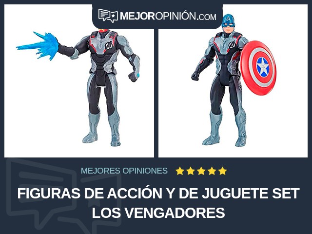 Figuras de acción y de juguete Set Los vengadores