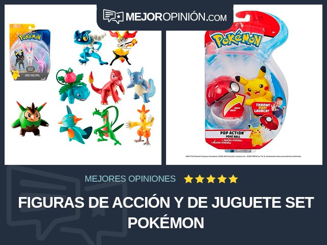 Figuras de acción y de juguete Set Pokémon