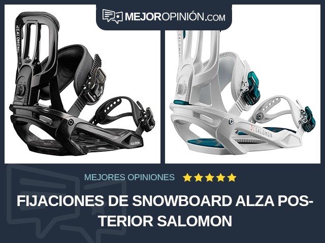 Fijaciones de snowboard Alza posterior Salomon