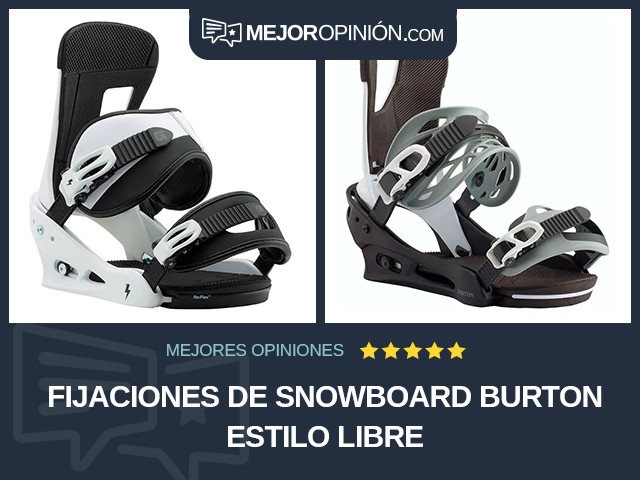 Fijaciones de snowboard Burton Estilo libre