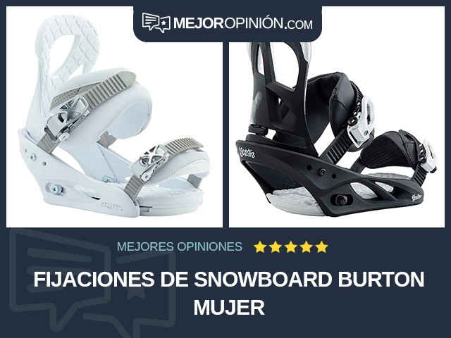 Fijaciones de snowboard Burton Mujer