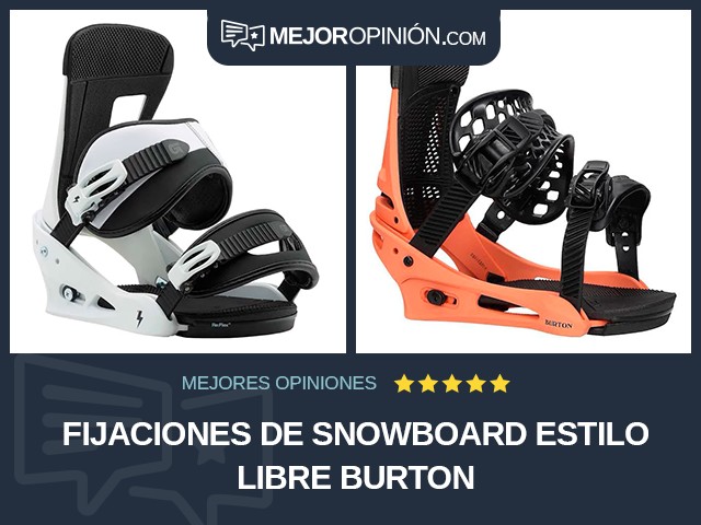 Fijaciones de snowboard Estilo libre Burton