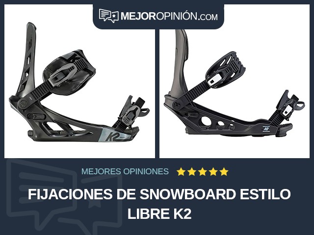 Fijaciones de snowboard Estilo libre K2