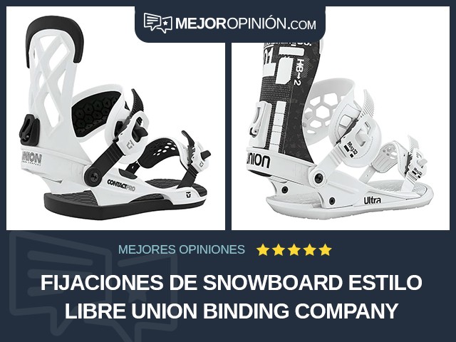 Fijaciones de snowboard Estilo libre Union Binding Company