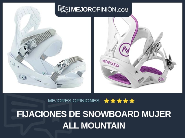 Fijaciones de snowboard Mujer All mountain