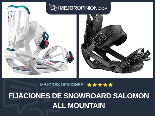 Fijaciones de snowboard Salomon All mountain