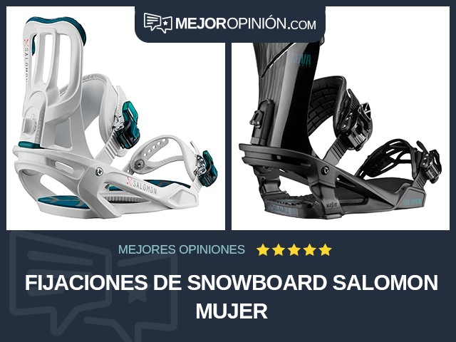 Fijaciones de snowboard Salomon Mujer