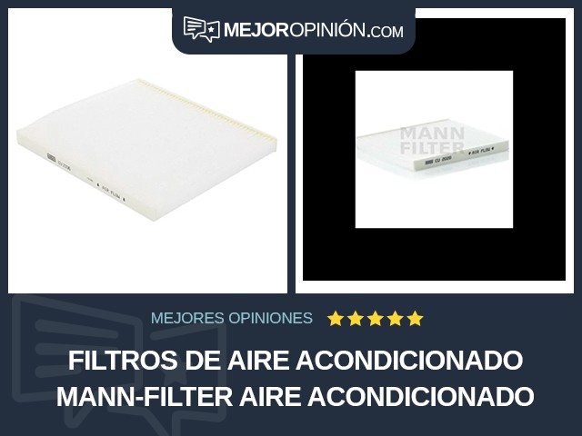 Filtros de aire acondicionado MANN-FILTER Aire acondicionado