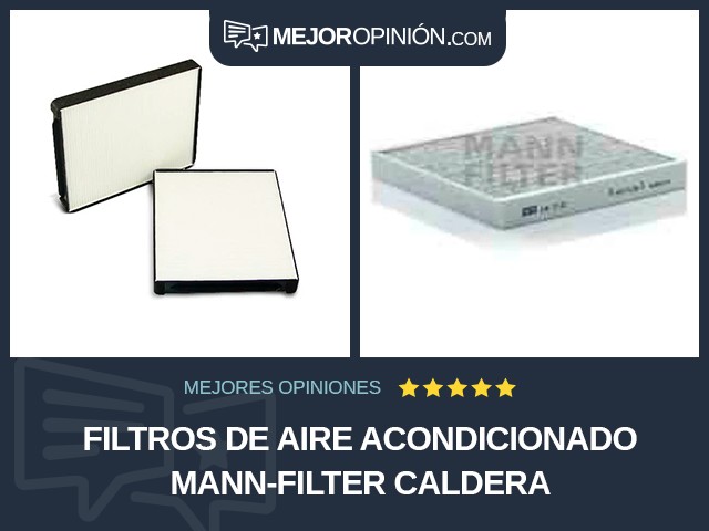 Filtros de aire acondicionado MANN-FILTER Caldera