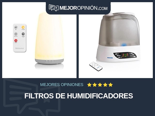 Filtros de humidificadores