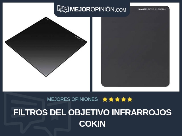 Filtros del objetivo Infrarrojos Cokin