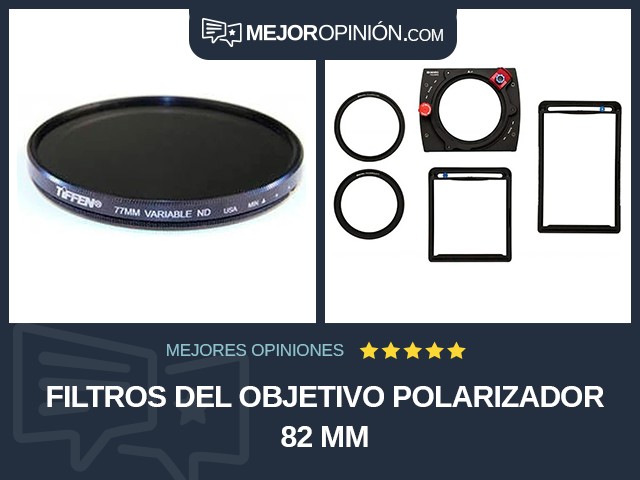 Filtros del objetivo Polarizador 82 mm