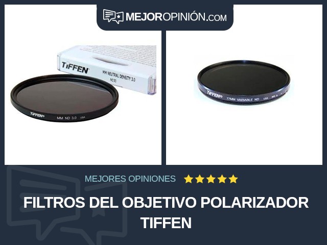 Filtros del objetivo Polarizador Tiffen