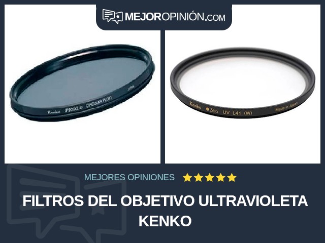 Filtros del objetivo Ultravioleta Kenko