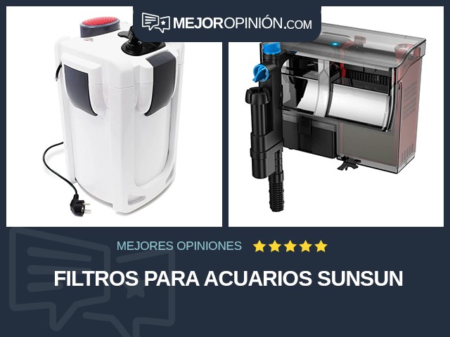 Filtros para acuarios SUNSUN