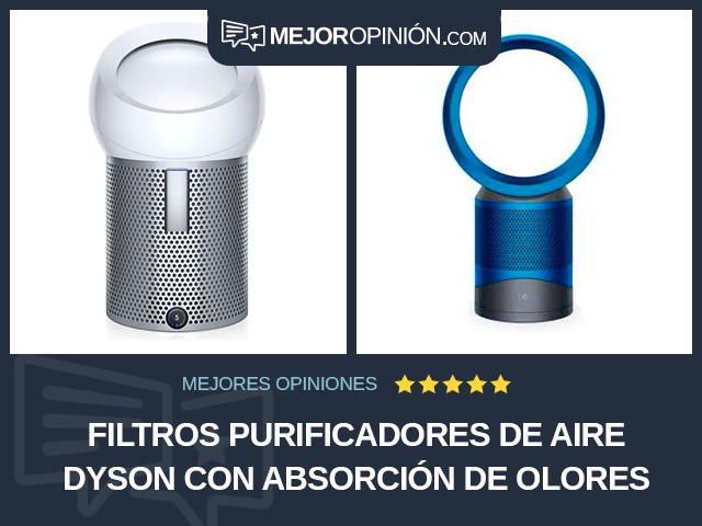 Filtros purificadores de aire Dyson Con absorción de olores