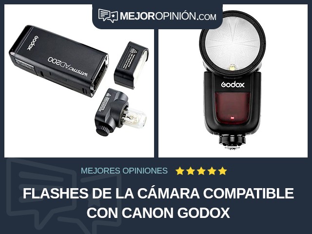 Flashes de la cámara Compatible con Canon Godox