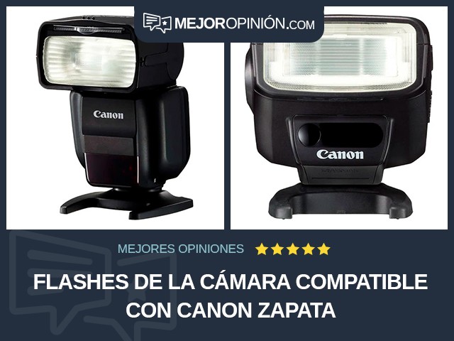 Flashes de la cámara Compatible con Canon Zapata