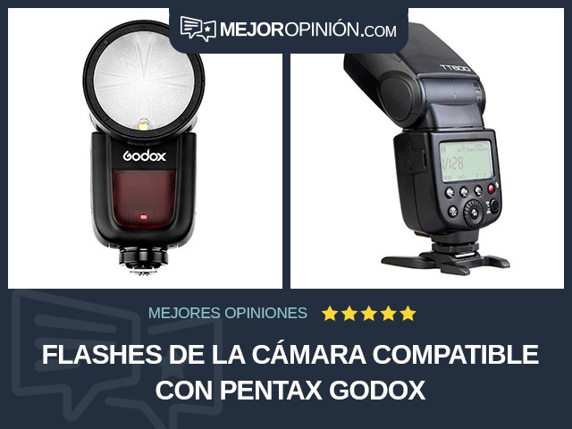 Flashes de la cámara Compatible con Pentax Godox