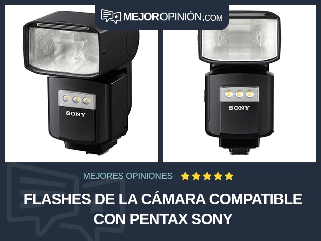 Flashes de la cámara Compatible con Pentax Sony