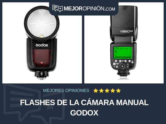 Flashes de la cámara Manual Godox