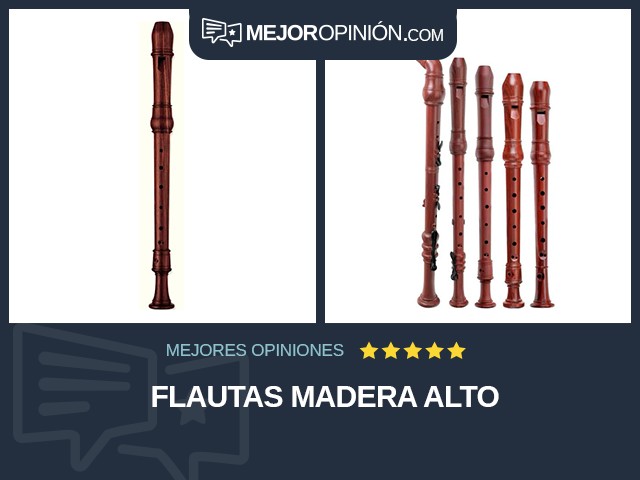 Flautas Madera Alto