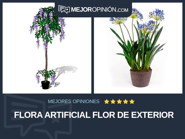 Flora artificial Flor De exterior