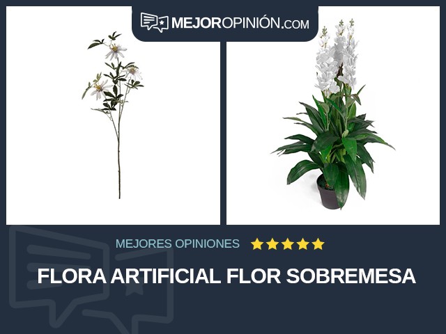 Flora artificial Flor Sobremesa