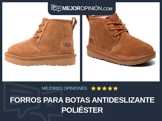 Forros para botas Antideslizante Poliéster