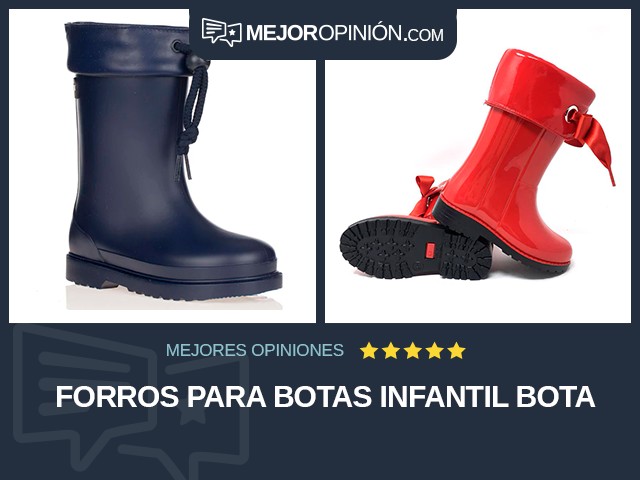 Forros para botas Infantil Bota