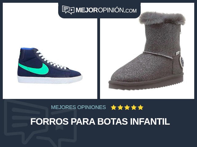 Forros para botas Infantil