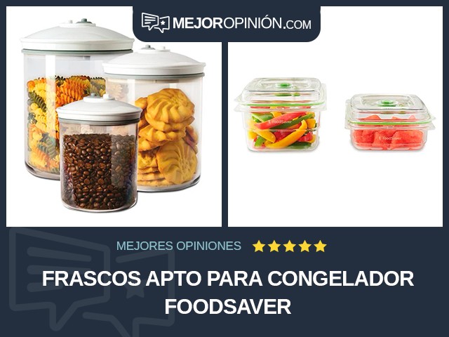 Frascos Apto para congelador FoodSaver