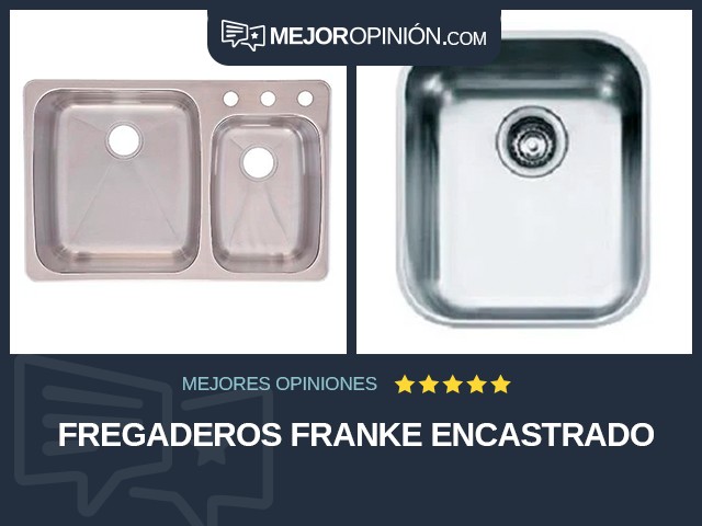 Fregaderos Franke Encastrado