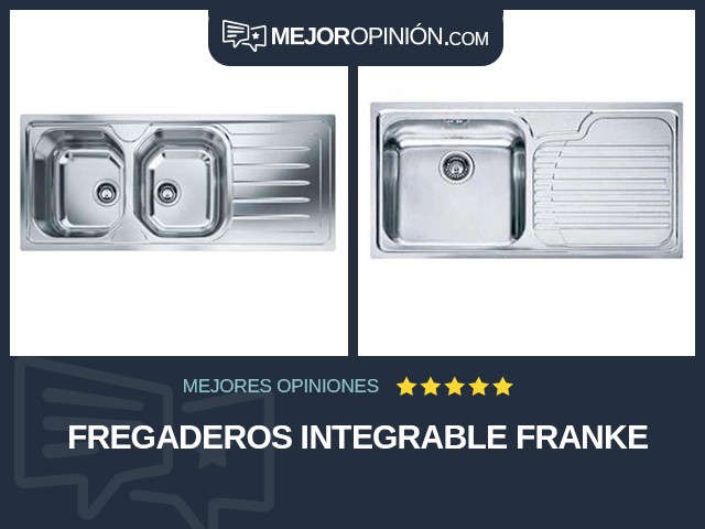 Fregaderos Integrable Franke