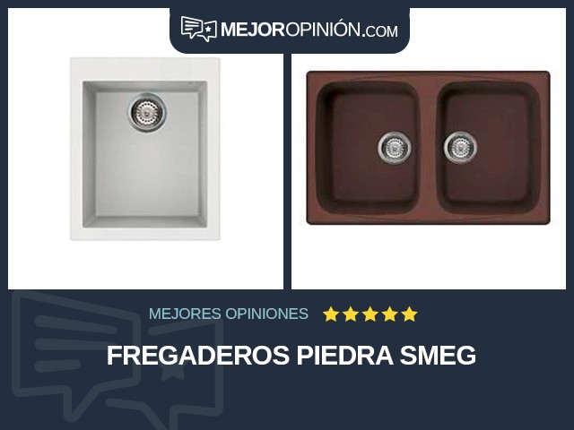 Fregaderos Piedra Smeg