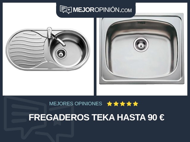 Fregaderos Teka Hasta 90 €